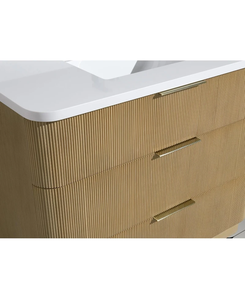 Ari Bath, Calamigo 42", Oak Finish