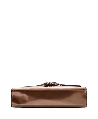 Pre-Owned Gucci Medium Emily Chain Flap Bag Guccissima Patent