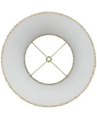 Springcrest Collection Hardback Shirred Empire Lamp Shade 8" x 13" x 11" Slant