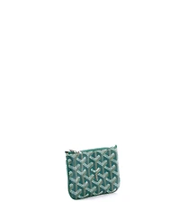 Pre-Owned Goyard Nano Senat Zip Key Pouch Coated Canvas