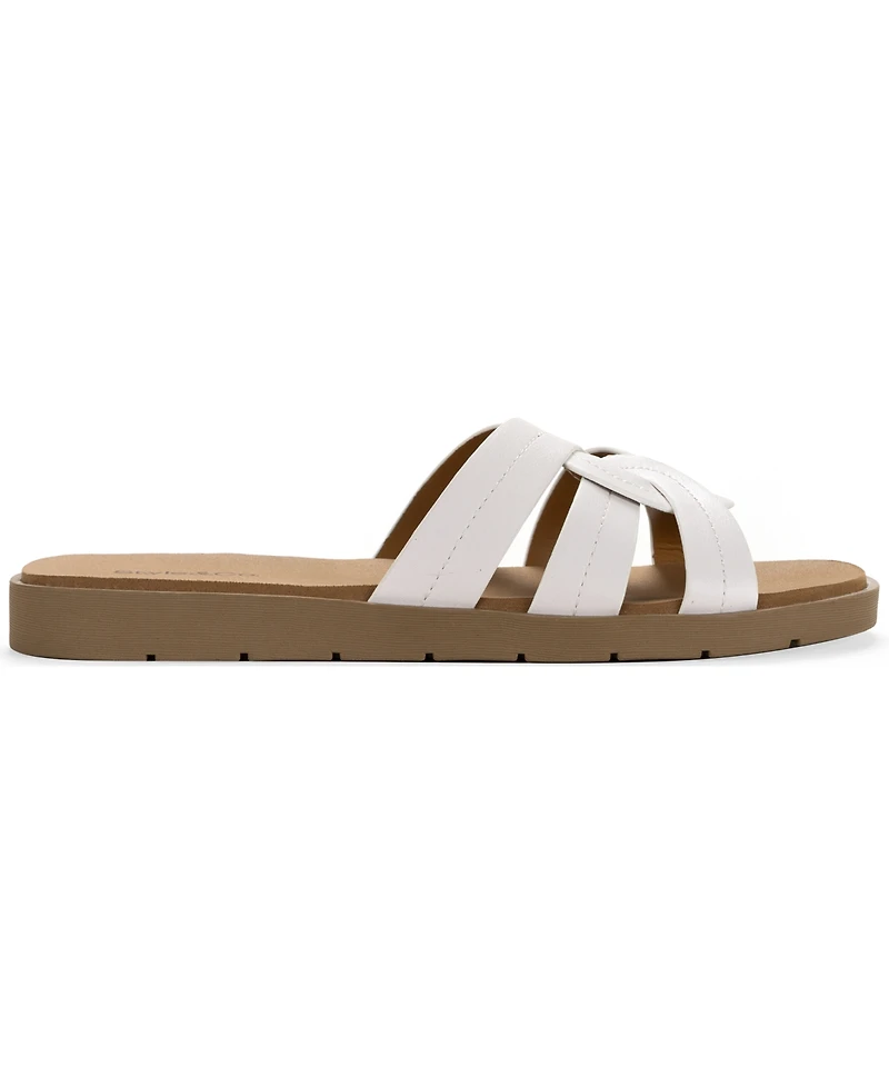 Style & Co Women's Maggiee Twist Strap Flat Sandals, Macy's Exclusive