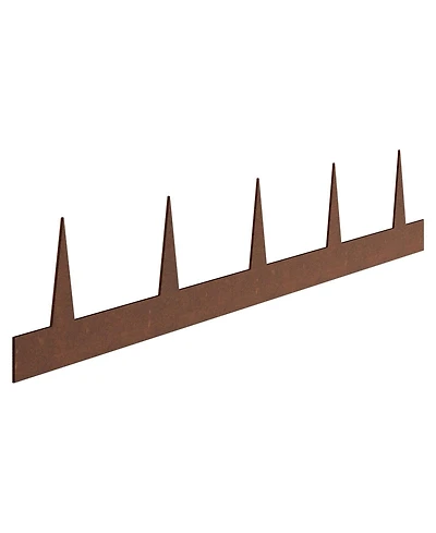 Sugift Steel Landscape Edging, 10 Pack, 40 x 4.5 inches, Weather-Resistant Metal for Garden