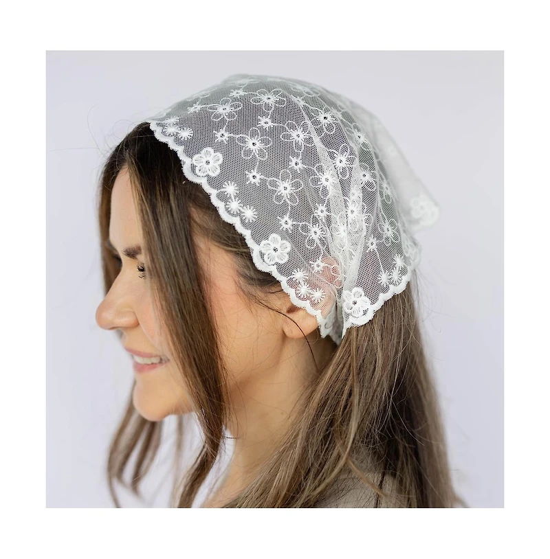 Headbands of Hope Women's Delicate Lace Headscarf