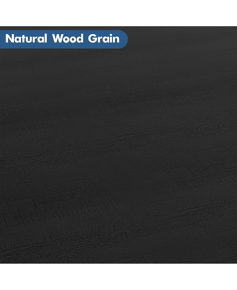 gaomon 71.65" Tall Farmhouse 5-Tier Arched Wooden Bookcase, Display Storage for Home Office