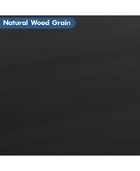 gaomon 71.65" Tall Farmhouse 5-Tier Arched Wooden Bookcase, Display Storage for Home Office