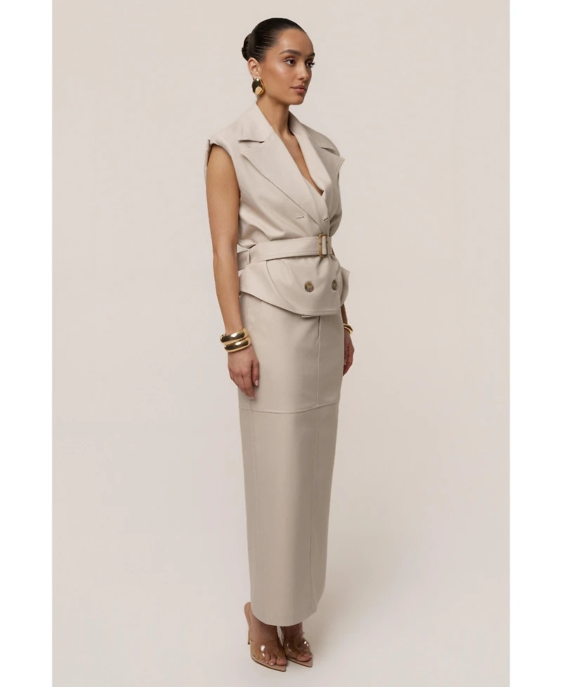 Jluxlabel Women's In Focus Belted Vest