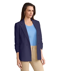 Jones New York Petite Notch Collar Jacket