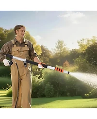 Sugift Pressure Washer Telescoping Wand, 24 ft, 4000 Psi with 7 Nozzles and Harness