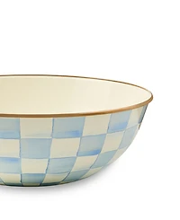 MacKenzie-Childs Sky Check Extra Large Everyday Bowl