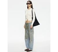 Lioness Women's Rush Hour Tie-Front Side Jeans