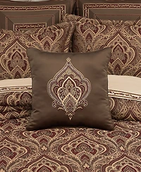 Five Queens Court Odette Square Decorative Pillow, 18" x 18"
