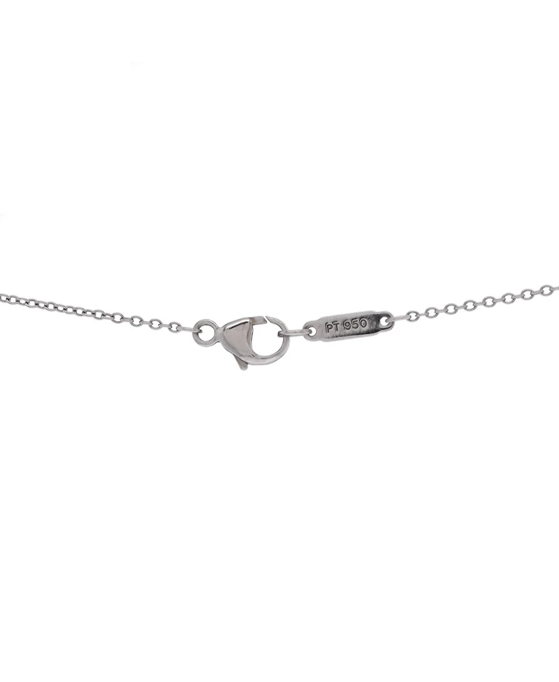 Pre-Owned Tiffany and Co Jazz Graduated Double Drop Pendant Necklace