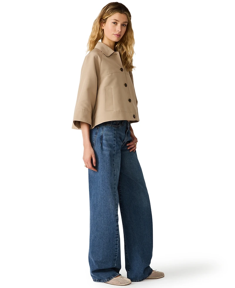 Steve Madden Women's Rhode Button-Front Jacket