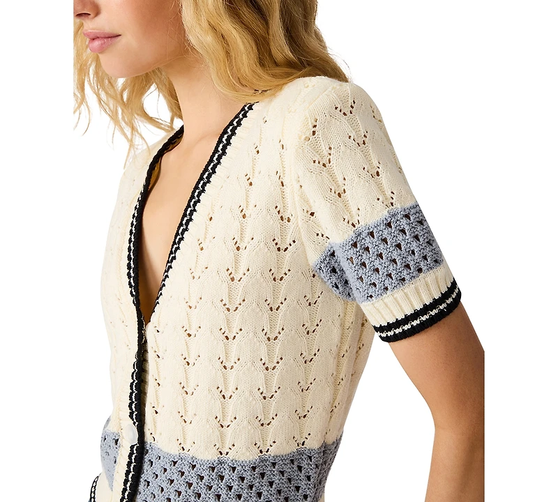 Steve Madden Women's Fiona V-Neck Cardigan