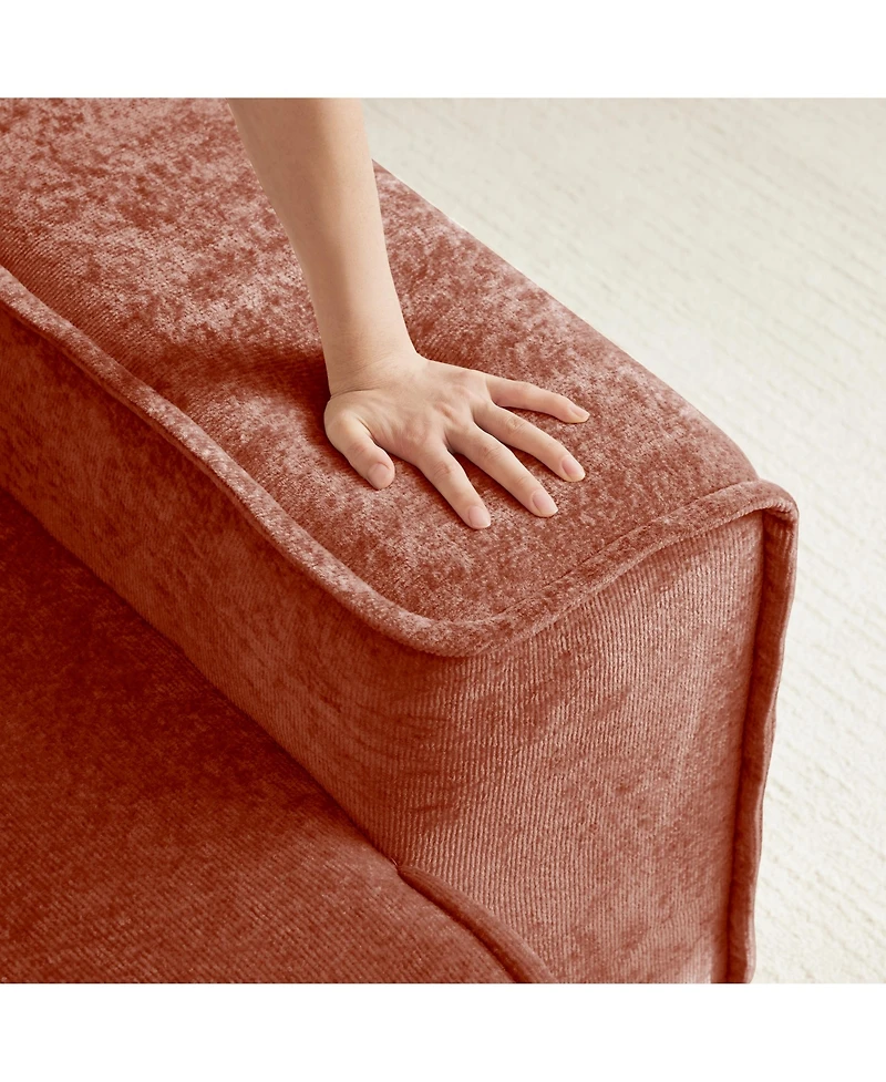 Rainsken Elegant Velvet Deep Seat Loveseat