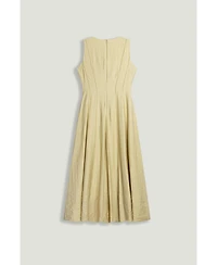 Nocturne Women's Sleeveless Textured Midi Dress