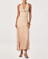 Astr the Label Women's Halter Neck Dress