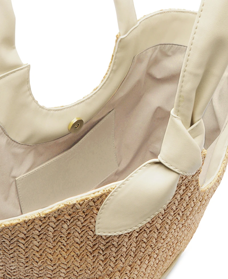 Arezzo Carmela Large Snap Button Shopping Handbag