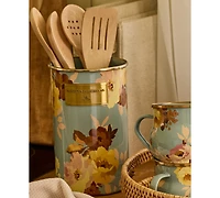 MacKenzie-Childs Wild Rose Slate 12 oz. Utensil Holder