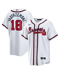 Nike Men's Mike Yastrzemski White Atlanta Braves Replica Jersey
