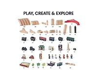 Tiny Land 1920 Railway Adventure Train Table