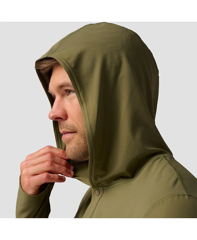 Backcountry Men's Hybrid Tahoe Sun Hoodie Performance Shirts Long Sleeve