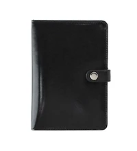 Trafalgar Men's Zaiden Italian Cortina Leather Snap Closure Passport Wallet