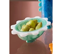 Jonathan Adler Como 100 oz. Acrylic Ripple Decor Bowl