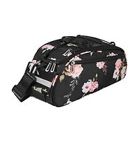 Aoligeijs Bike Rack Bag Waterproof Bicycle Trunk with Shoulder Strap, Rear Seat Carrier Storage for Commuting Travel Cycling