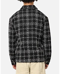 Xxiii Men's Boucle Tweed Zip Jacket