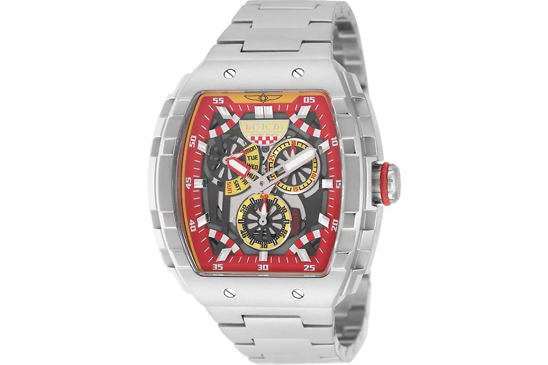 Invicta Men's 49221 Invicta Racing Quartz VD86 Plastic, Skeleton Dial Watch