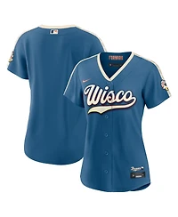 Nike Women's Mineral Blue Milwaukee Brewers 2026 City Connect Stadium Jersey