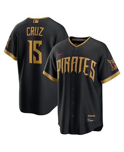 Nike Men's Oneil Cruz Black Pittsburgh Pirates 2026 City Connect Stadium Jersey