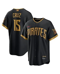 Nike Men's Oneil Cruz Black Pittsburgh Pirates 2026 City Connect Stadium Jersey
