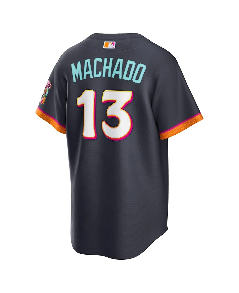 Nike Men's Manny Machado Black San Diego Padres 2026 City Connect Stadium Jersey