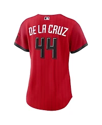 Nike Women's Elly De La Cruz Red Cincinnati Reds 2026 City Connect Stadium Jersey