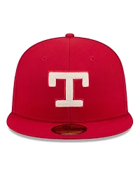 New Era Men's Red Texas Rangers 2026 City Connect 59FIFTY Fitted Hat