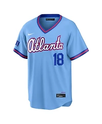 Nike Men's Mike Yastrzemski Powder Blue Atlanta Braves 2026 City Connect Stadium Jersey