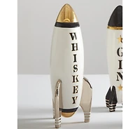 Jonathan Adler Rocket 43.3 oz. Whiskey Decanter