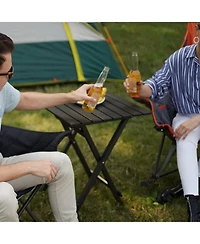 Gnuadz Folding Camping Table Aluminum Portable Picnic Cooking Beach Hiking Travel Fishing Bbq Indoor Outdoor Camp