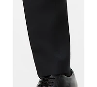 The Men's Store Men's Modern-Fit Black 100% Wool Suit Separate Pants, Macy's Exclusive