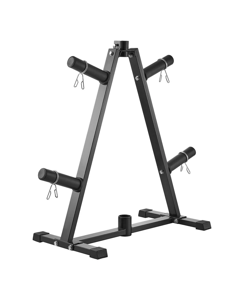 Mecale A Frame Weight Plate Rack for 2 Inch Plates 300 lbs Capacity