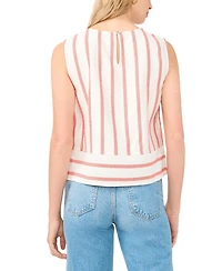 Vince Camuto Women's Sleeveless Crewneck Blouse