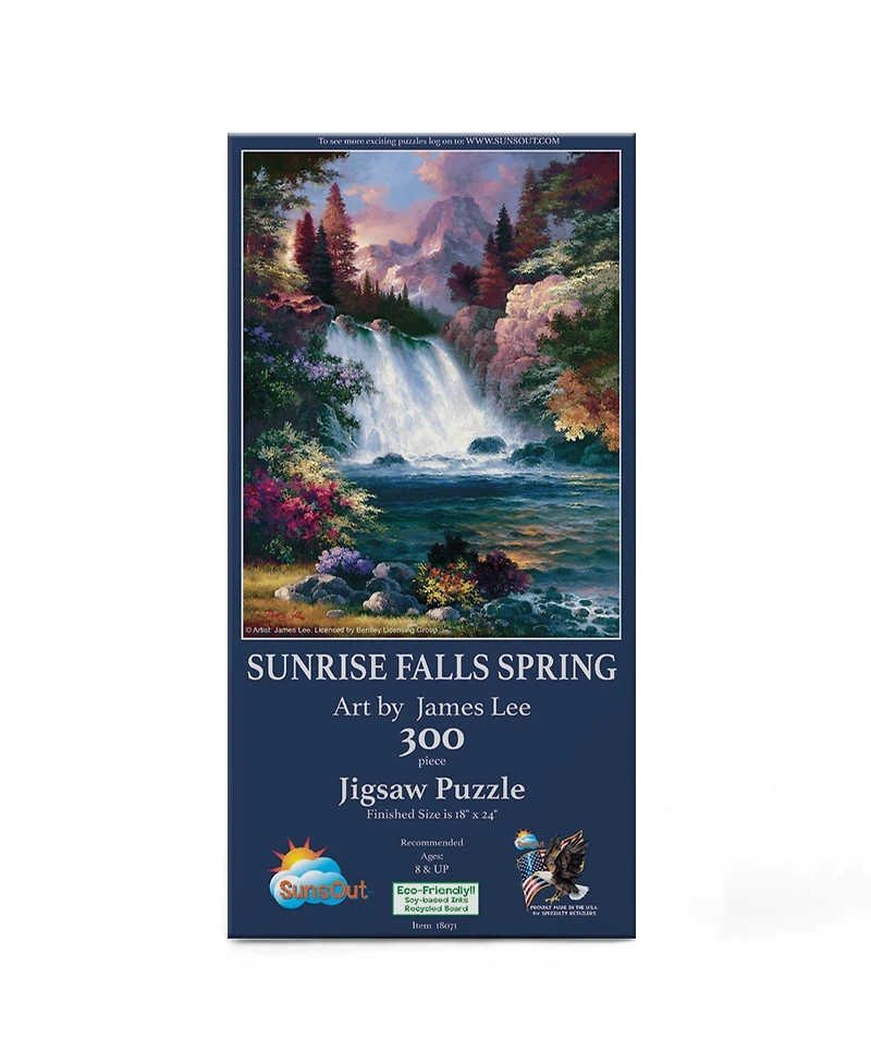 Sunrise Falls Spring 300 piece Jigsaw Puzzle for Adults