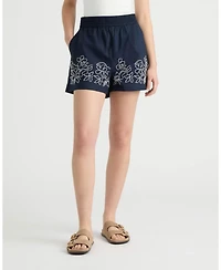 Nvlt Women's Embroidery Short