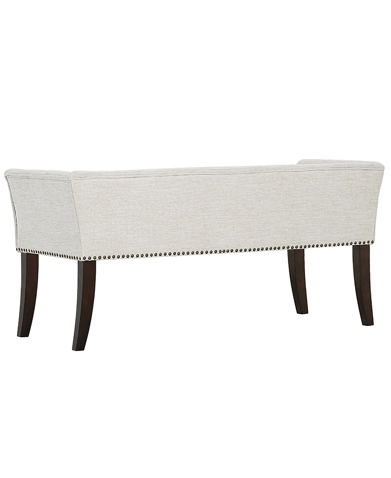 Madison Park Welburn 49.5" Upholstered Accent Bench