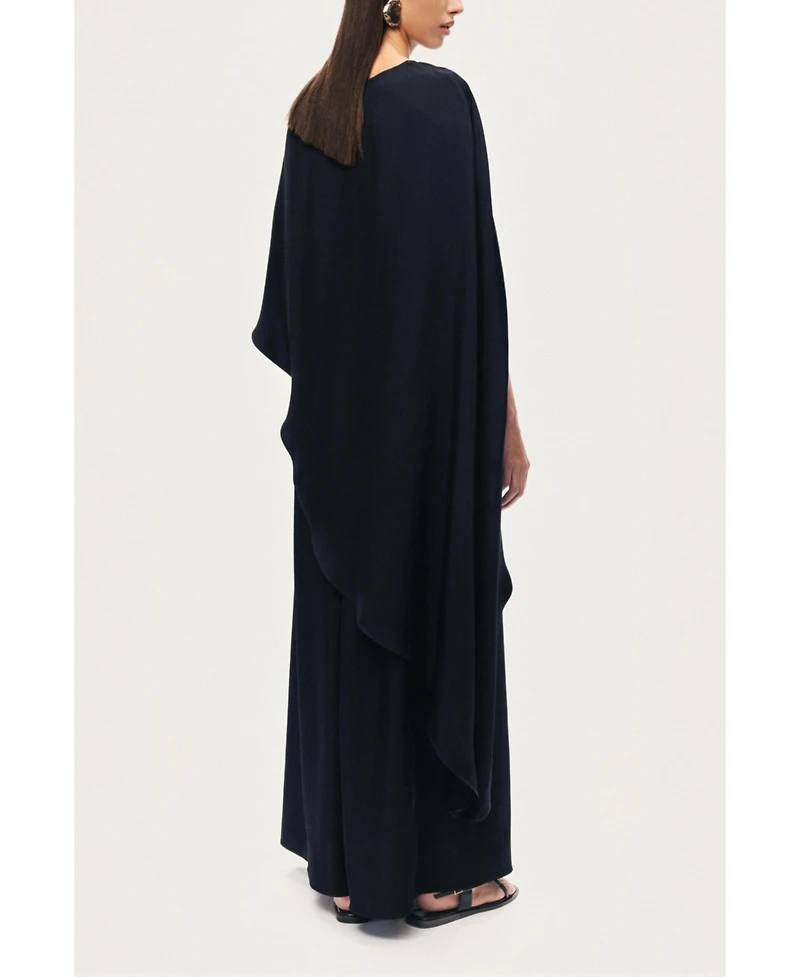 Nocturne Women's Draped Cape Blouse