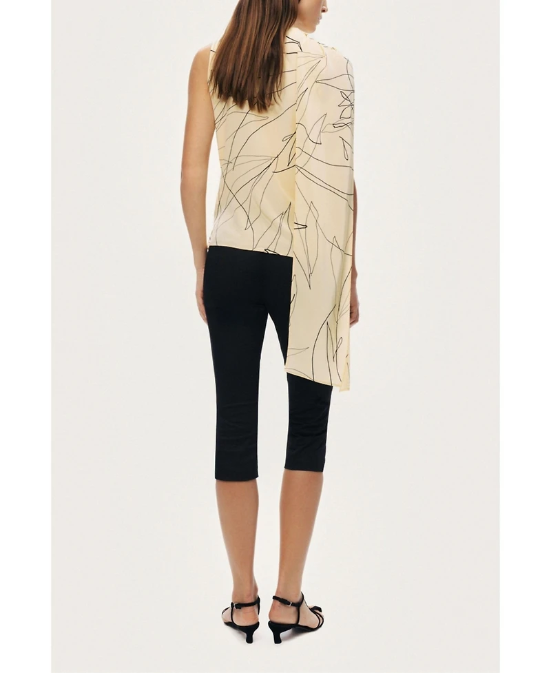 Nocturne Women's Shawl Detail Blouse