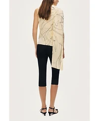 Nocturne Women's Shawl Detail Blouse