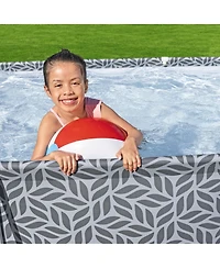 Bestway 12' x 6'7" x 26" Steel Pro Above Ground Swimming Pool Set